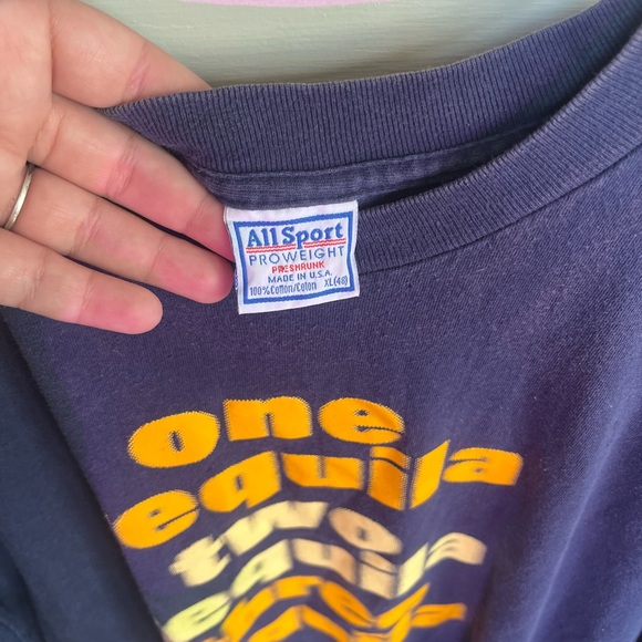 Vintage One Tequila Two Single Stitch Shirt - Picture 2 of 2